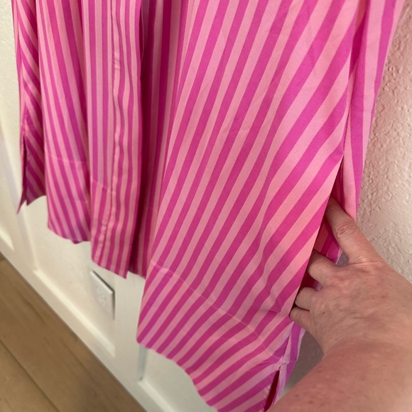 Buddy Love Dress - Vibrant Pink Striped Dress - Size Small - NWT - Picture 9 of 10